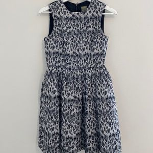 Taylor Jacquard Fit & Flare Dress